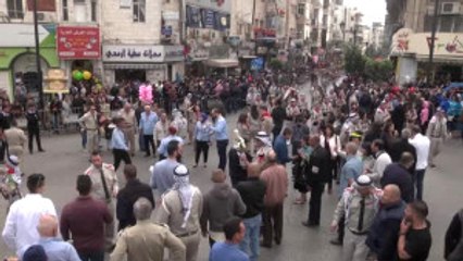 Batı Şeria'da "Kutsal Cumartesi" Kutlamaları