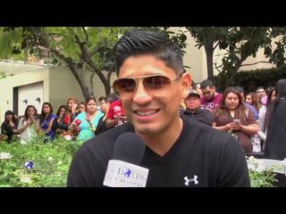 Abner Mares back in April or May; Gonzalez or not. Expects knockdown in Canelo vs. Angulo