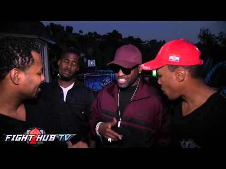 Sugar Ray Leonard & Shane Mosley talk Adrien Broner "He's not ready yet"