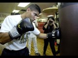 Mikey Garcia vs. Juan Carlos Burgos- Full Media Workout video (HD)