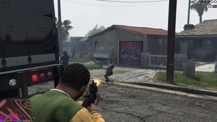 GTA V - Freemode Cops mod (WIP) & M4A1+M203