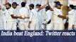 Twitter reacts after India's victory over England | Oneindia News