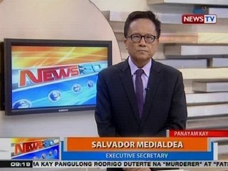 NTG: Panayam kay Executive Secretary Salvador Medialdea