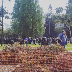 Demonstrators Clash at Patriots Day Rally in Berkeley