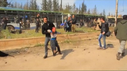 Masacre de civiles chiíes en las afueras de Alepo