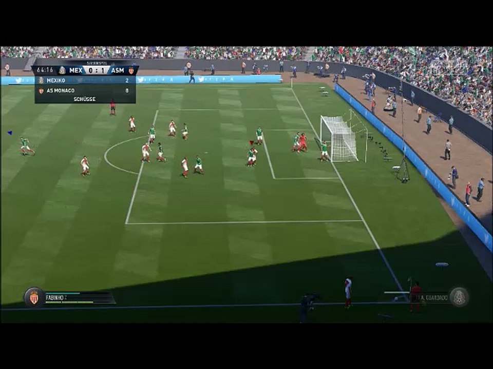 FIFA 17 COOP • Mexiko 0-3 AS Monaco • Full Match