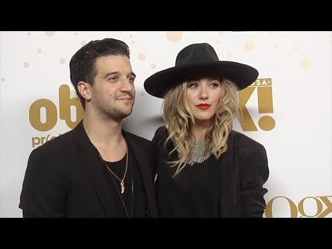 Mark Ballas & BC Jean OK! 2016 Pre-Oscar Party Red Carpet Arrivals