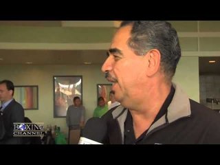 Abel Sanchez "Ask Sergio Martinez why he doesn't want to fight Gennady Golovkin"