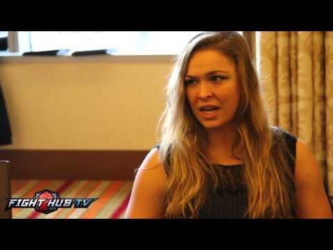 Ronda Rousey We were poked & prodded during TUF filming; Like we were not people