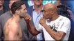 UFC 168: Anderson SIlva vs. Chris Weidman 2-full weigh in video