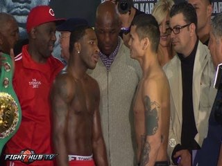 Adrien Broner vs. Marcos Maidana full weigh in video (HD)