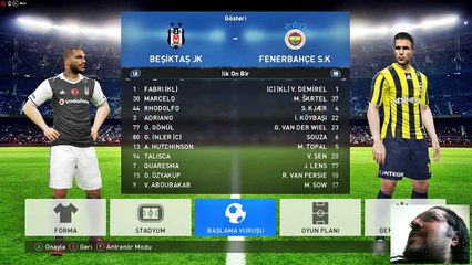 PES'2017  ⚽BJK - FB⚽ Derbi Gösteri Maçı