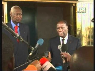 Download Video: Le Président Alassane Ouattara a reçu en audience M. Abdou Diouf,sécrétaire Général de la FAO