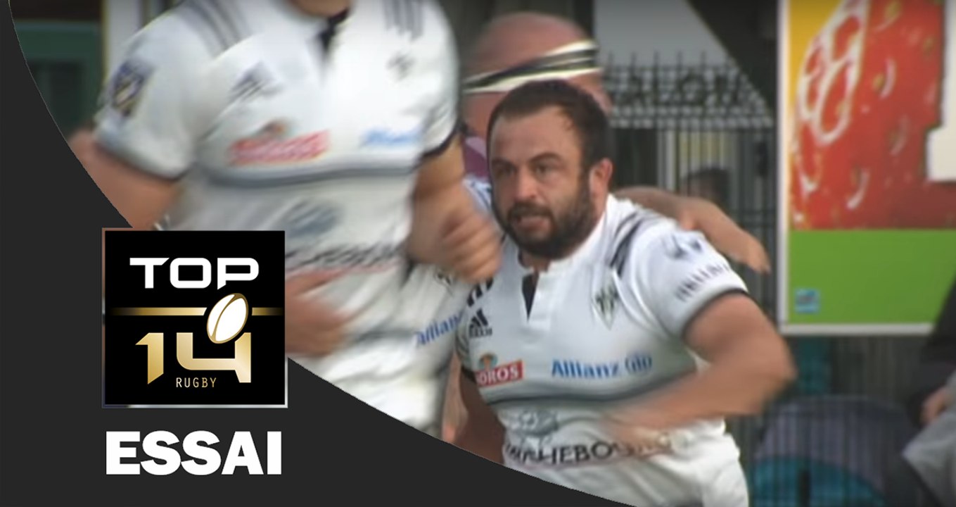 TOP 14 ‐ Essai Guillaumes RIBES (CAB) – Brive - Bordeaux-Bègles – J24 – Saison 2016/2017