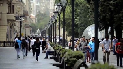 Baku - city of winds - the capital of Azerbaijan
