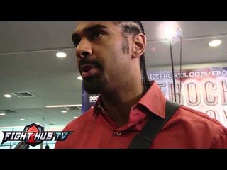 David Haye on retirement, Froch vs. Groves and a possible Wilder vs Fury bout