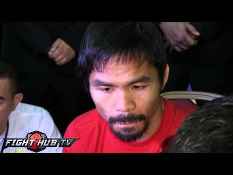 Manny Pacquiao I thought Canelo would fight like Manny Pacquiao against Mayweather