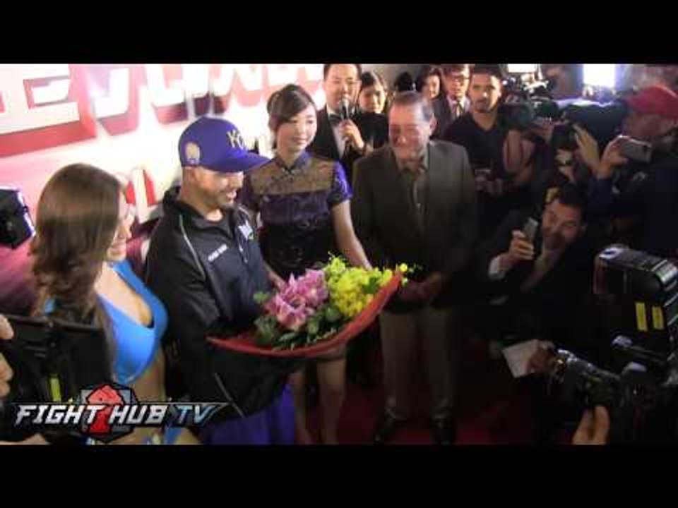 Manny Pacquiao vs. Brandon Rios: Brandon Rios grand arrival
