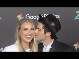 Veronica Dunne & Max Ehrich get cozy 