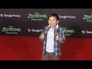 Albert Tsai "Zootopia" Los Angeles Premiere Red Carpet