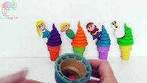 Thomas The Tank Enginádasde Peppa Pig Frozen Play Doh Ice Cream Surprises _ Creative Kid