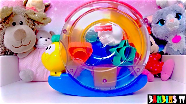 escargot formes fisher price