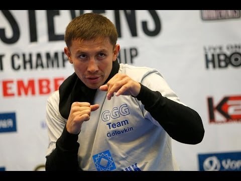 Gennady Golovkin vs. Curtis Stevens: Golovkin Media Workout HD