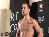 Michael Chandler vs.  Eddie Alvarez- Chandler full media work out