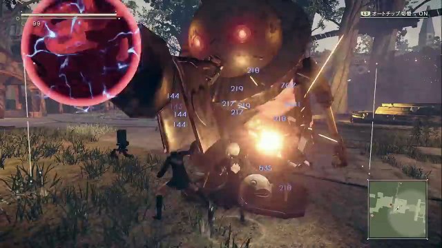 【NieR Automata】隠しボス「遊園地ウサギ」【ニーア オートマタ】 なにしとんねんワレ！！