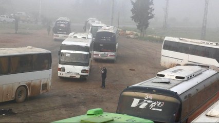 Syria: Many killed as blast hits evacuation convoy in Aleppo