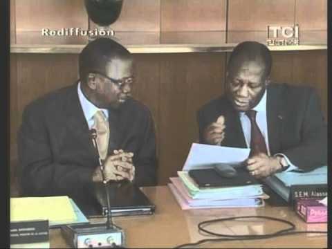 Conseil des Ministres hebdomadaire présidé par le chef de l'Etat Alassane Ouattara