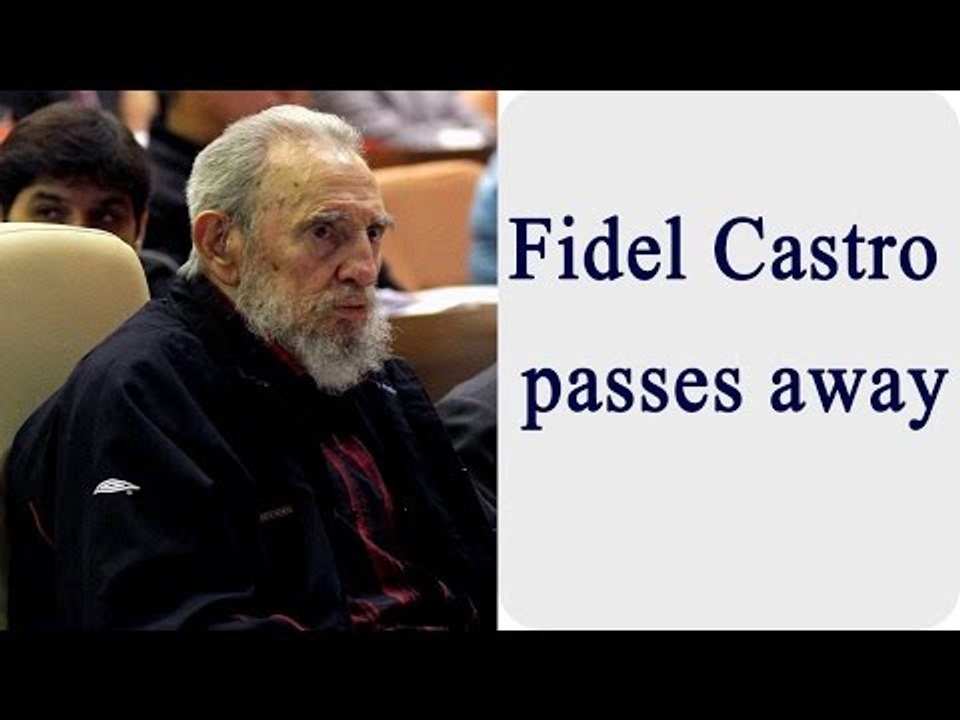 Cuban revolutionary Fidel Castro passes away at 90 | Oneindia News