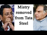 Cyrus Mistry removed as Tata Steel's Chairman | Oneindia News