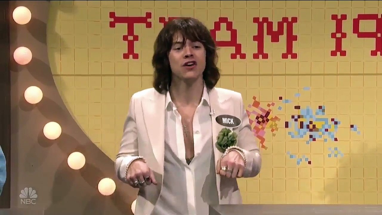Harry Styles as Mick Jagger SNL Saturday night live video Dailymotion