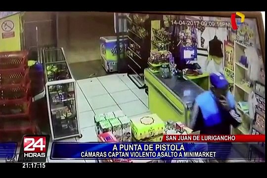 SJL: Delincuentes armados asaltan minimarket y se llevan 8 mil soles
