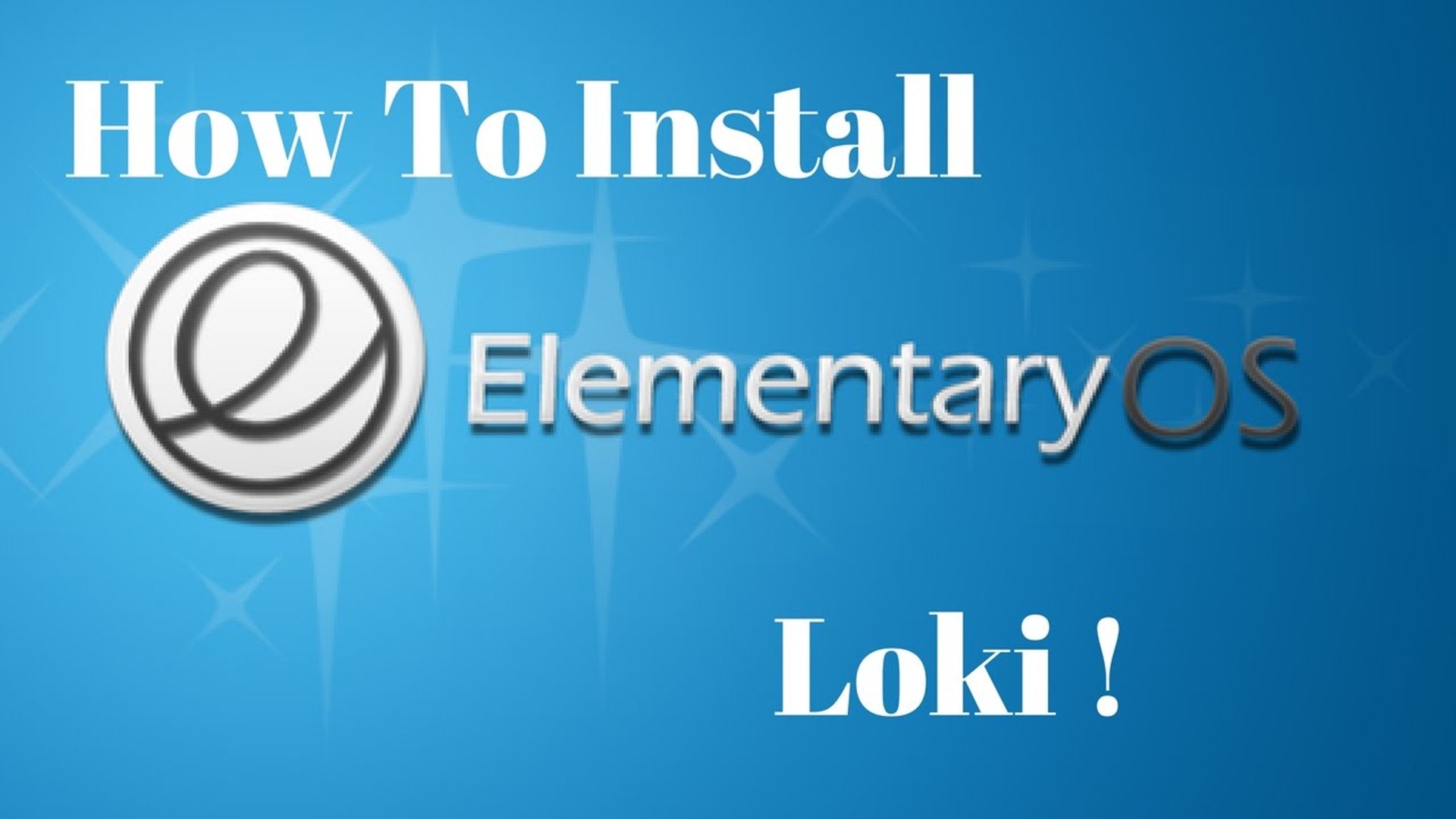 ⁣How To Install elementary OS 0.4 Loki ! || Elementary os Loki