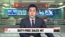 Korean duty free stores see sales in March fall 19% due to China's economic retaliation on THAAD