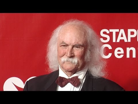 David Crosby #MusiCaresPOTY Gala Red Carpet in Los Angeles
