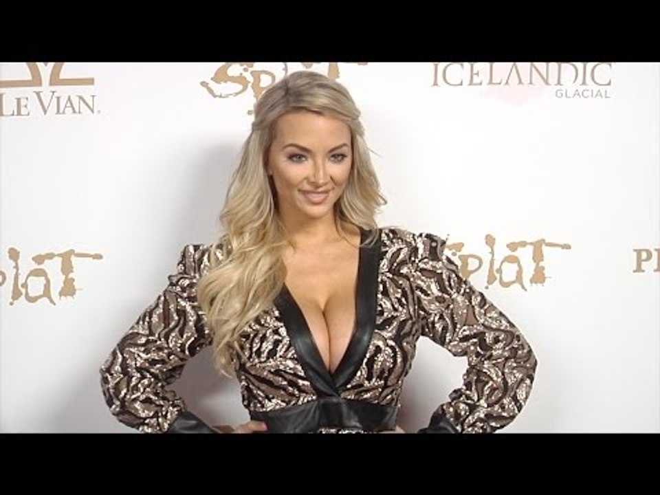 Lindsey Pelas OK! Magazine's 2016 Grammy Event Red Carpet in Los Angeles