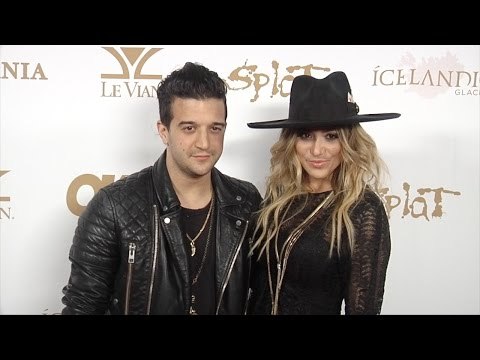 Mark Ballas & BC Jean OK! Magazine's 2016 Grammy Event Red Carpet in Los Angeles