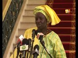 Les premiers mots d'Aminata Touré en sa qualité de Premier Ministre