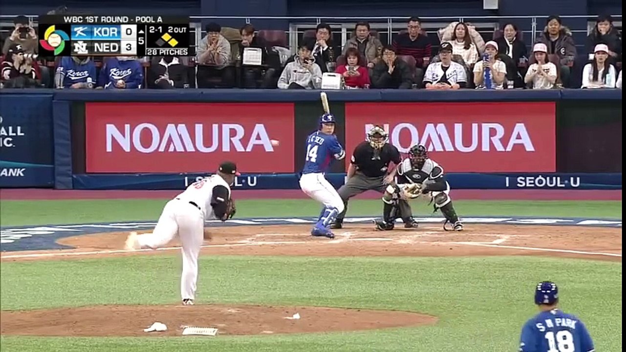 2017 World Baseball Classic : Korea vs Netherla...
