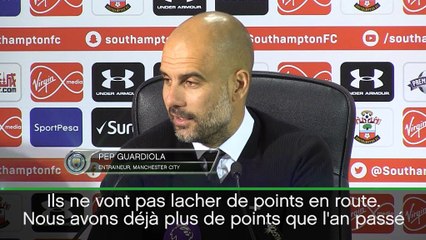 33e j. - Guardiola et City "ont perdu trop de points à domicile" pour être champions