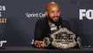 UFC on FOX 24 post fight press conference with Demetrious Johnson