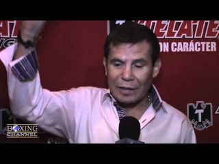 Julio Cesar Chavez on Jr's weight "Don't be stupid! It's not a title fight!"
