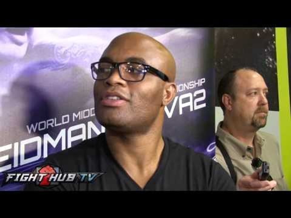 Anderson Silva "Jon Jones is my copy" did not see Jones vs. Gustafsson