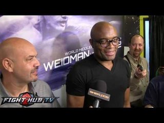 Anderson Silva "Mayweather the best" goal to achieve is still fight with Roy Jones Jr.