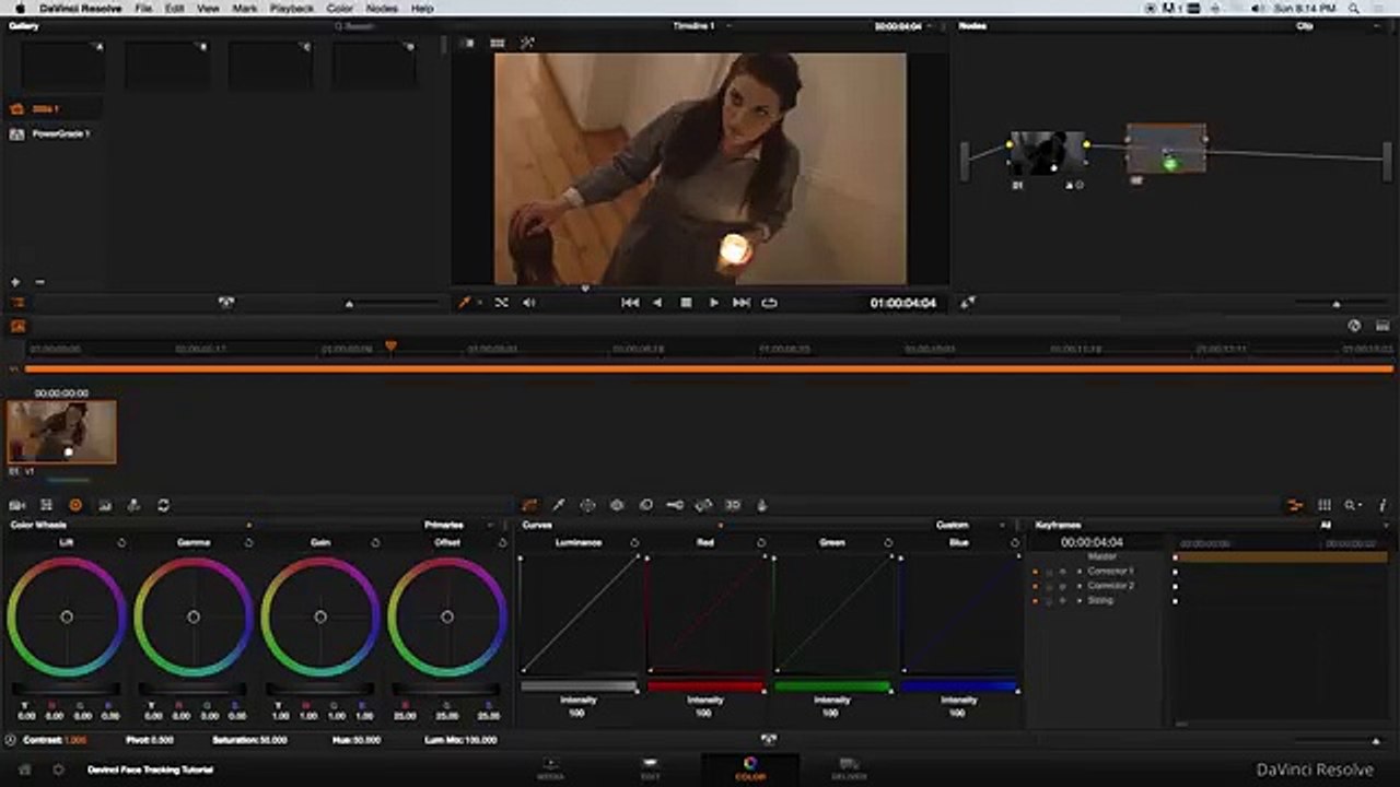 Davinci Resolve Tutorial - Face Tracking