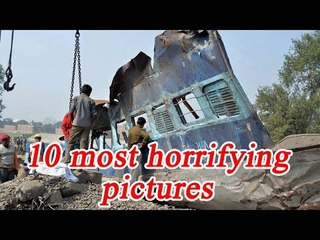 Indore-Patna express accident: 10 most horrifying pictures I Oneindia News