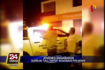 Jóvenes denuncian haber sido estafados para trabajar en un call center